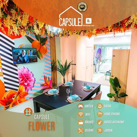 Capsule Flower - Balneo - Cinema - Billard - Nintendo Switch - Mons Centre Екстер'єр фото